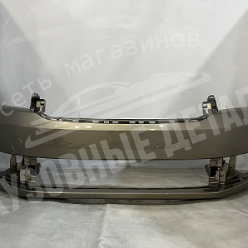Бампер передний Skoda Rapid до 2020 0N Titanium Beige Бежевый