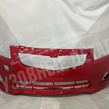 Бампер передний Chevrolet Сruze (13) GBH 50B Power Red Красный